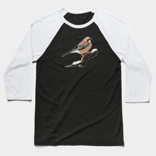 Jay Bird Watching Birding Ornithologist Gift Baseball T-Shirt